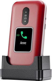 Doro 2880 (ohne Netzteil) czerwony/biały