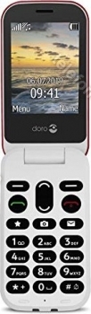Doro 6040 czerwony/biały