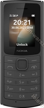 Nokia 110 4G (2021) Dual-SIM czarny