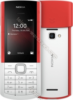 Nokia 5710 XpressAudio biały/czerwony