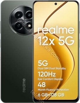 Realme 12x 5G 128GB Glowing Black