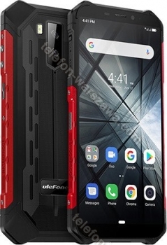 Ulefone Armor X3 czarny/czerwony