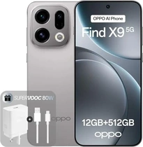 Oppo Find X9 512GB titanium grey