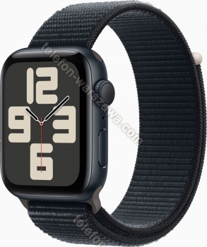 Apple Watch SE 2022 (GPS) 44mm Mitternacht z Sport Loop Mitternacht
