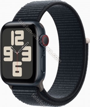 Apple Watch SE 2022 (GPS + Cellular) 40mm Mitternacht z Sport Loop Mitternacht