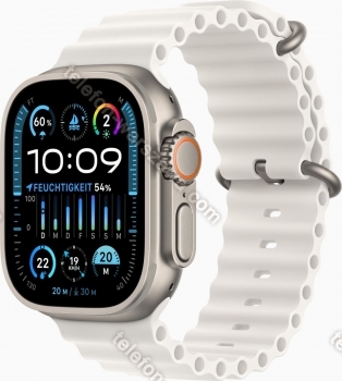 Apple Watch Ultra 2 z Ocean opaska biały