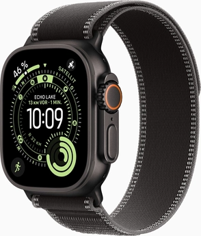 Apple Watch Ultra 3 czarny z Trail Loop M/L czarny/szary węglowy