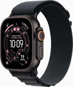 Apple Watch Ultra 3 czarny z Alpine Loop Small czarny