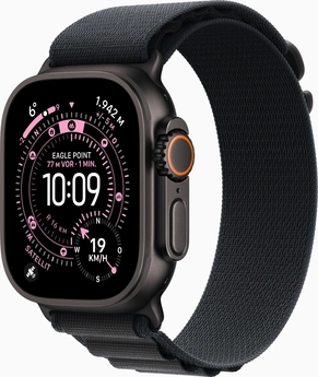 Apple Watch Ultra 3 czarny z Alpine Loop Medium czarny