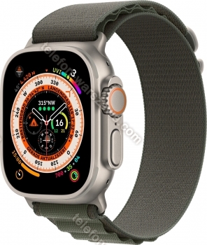 Apple Watch Ultra z Alpine Loop Small zielony