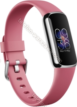 Fitbit Luxe tracker aktywności orchidea/platinum stainless steel