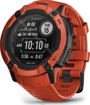 Garmin Instinct 2X solar flame red
