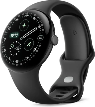 Google pikseli Watch 4 (LTE) 45mm mata Black z paskiem sportowym Obsidian