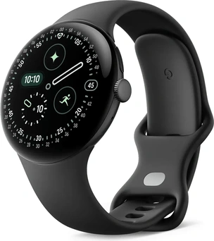 Google pikseli Watch 4 (Wi-Fi) 45mm mata Black z paskiem sportowym Obsidian