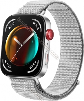 Huawei Watch Fit 3 z opaska nylonowa na rękę szary