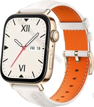 Huawei Watch Fit 3 z pasek ze skóry biały