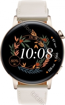 Huawei Watch GT 3 Elegant 42mm Light złoto White Leather