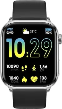 Ice-Watch ICE smart two 1.96 srebrny/czarny