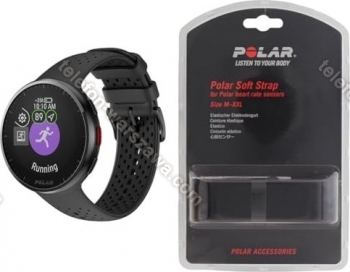 Polar Pacer Pro carbon grey