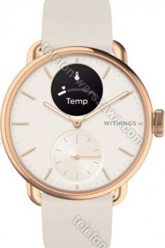 Withings ScanWatch 2 38mm biały/złoty róż