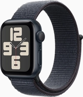Apple Watch SE (2022) (GPS) 40mm Mitternacht z Sport Loop tusz