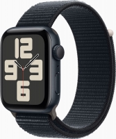 Apple Watch SE 2022 (GPS) 44mm Mitternacht z Sport Loop Mitternacht