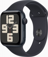 Apple Watch SE 2022 (GPS) 44mm Mitternacht z paskiem sportowym M/L Mitternacht