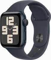 Apple Watch SE (2022) (GPS) 40mm Mitternacht z paskiem sportowym M/L Mitternacht