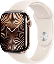 Apple Watch Series 10 (GPS + Cellular) 46mm titan złoty z paskiem sportowym S/M Polarstern