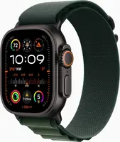 Apple Watch Ultra 2 czarny z Alpine Loop Medium ciemnozielony
