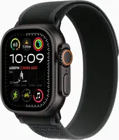 Apple Watch Ultra 2 czarny z Trail Loop S/M czarny