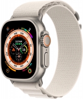 Apple Watch Ultra z Alpine Loop Medium Polarstern