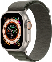 Apple Watch Ultra z Alpine Loop Small zielony