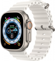 Apple Watch Ultra z Ocean opaska biały