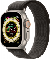 Apple Watch Ultra z Trail Loop S/M czarny/szary