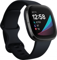 Fitbit Sense tracker aktywności carbon/grafit