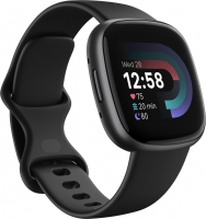 Fitbit Versa 4 tracker aktywności czarny/aluminium grafit