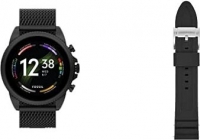 Fossil Gen 6 Smartwatch 44mm Black Stainless Steel Mesh