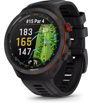 Garmin Approach S70 47mm GPS-zegarek golfisty black ceramic/black