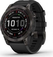 Garmin Fenix 7 Sapphire solar black dlc titanium/black