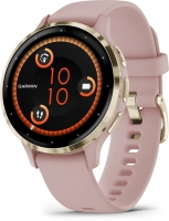 Garmin Venu 3S soft złoty/dust rose
