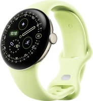Google pikseli Watch 4 (LTE) 41mm Champagne złoto z paskiem sportowym Lemongrass
