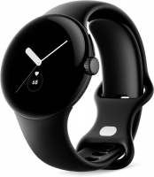 Google pikseli Watch (Wi-Fi) mata Black z paskiem sportowym Obsidian