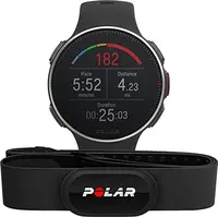 Polar Vantage V titan z H10 puls-czujnik czarny/czerwony