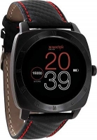 Xlyne Nara XW Pro czarny z pasek ze skóry czerwony/czarny