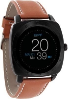 Xlyne Nara XW Pro czarny z pasek ze skóry brązowy