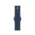 Apple Watch Series 7 (GPS + Cellular) 41mm stal szlachetna grafit z paskiem sportowym abyssblau