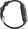 Garmin Approach S44 GPS-zegarek golfisty srebrny/czarny