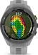 Garmin Approach S70 42mm GPS-zegarek golfisty black ceramic/powder grey