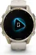 Garmin Fenix 8 43mm Sapphire soft złoty/fog grey-dark sandstone silicone